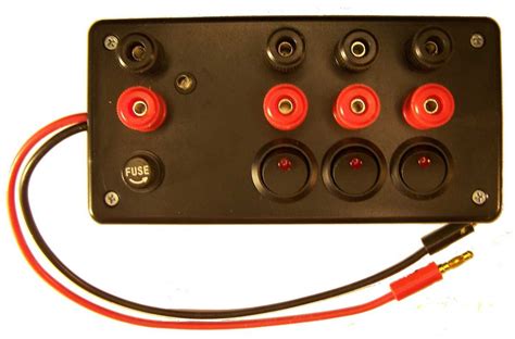 diy ac outlet distribution box|12v dc distribution panel.